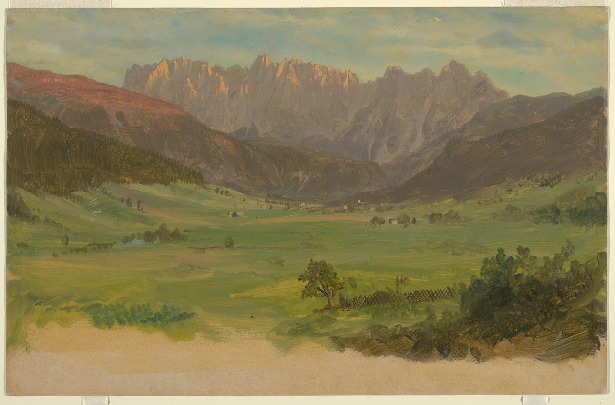 Alppimaisemat tekijältä Frederic Edwin Church
