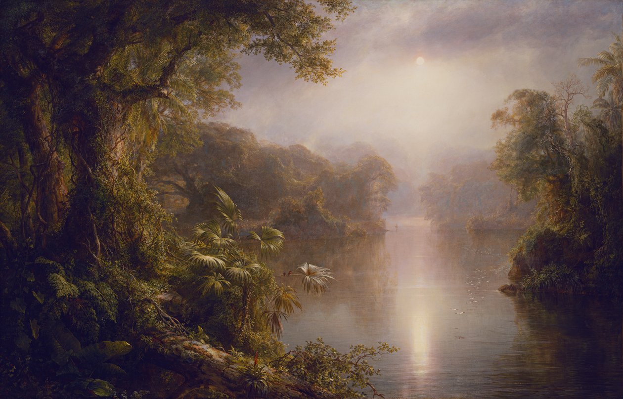 El Rio De Luz Valon joki tekijältä Frederic Edwin Church