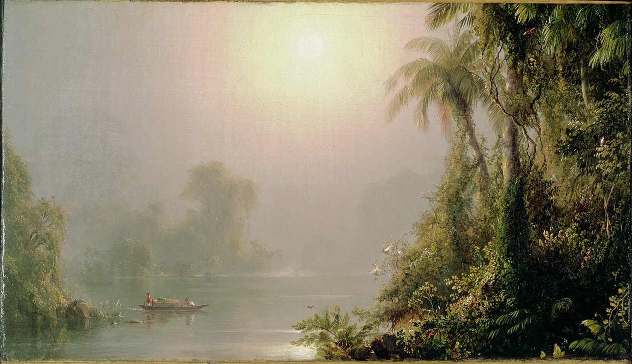 Aamu tropiikissa, noin 1858 tekijältä Frederic Edwin Church