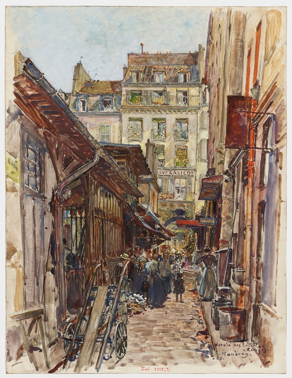 Marché des Enfants-Rougesin sisällä tekijältä Frederic Anatole Houbron