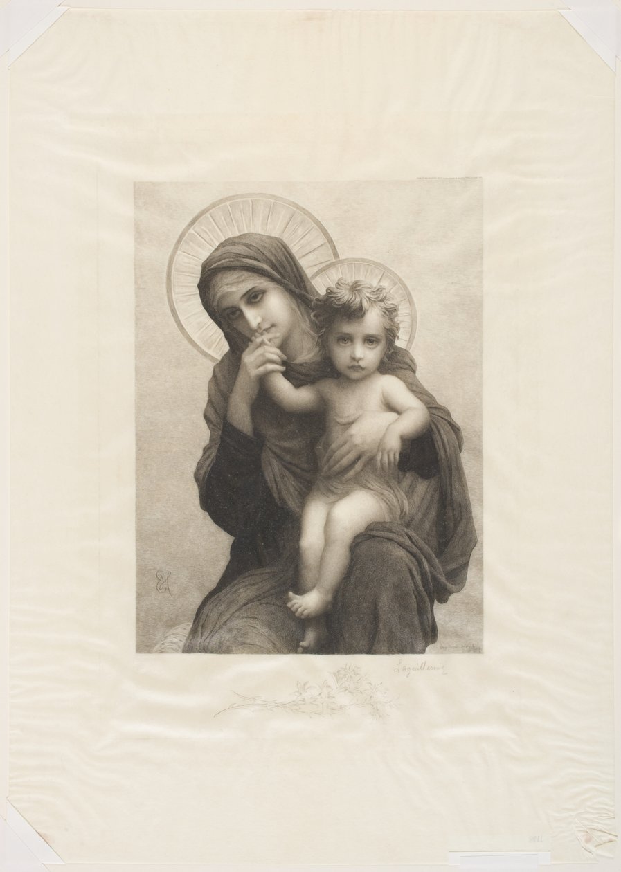 Madonna ja lapsi tekijältä Frederic Auguste Laguillermie