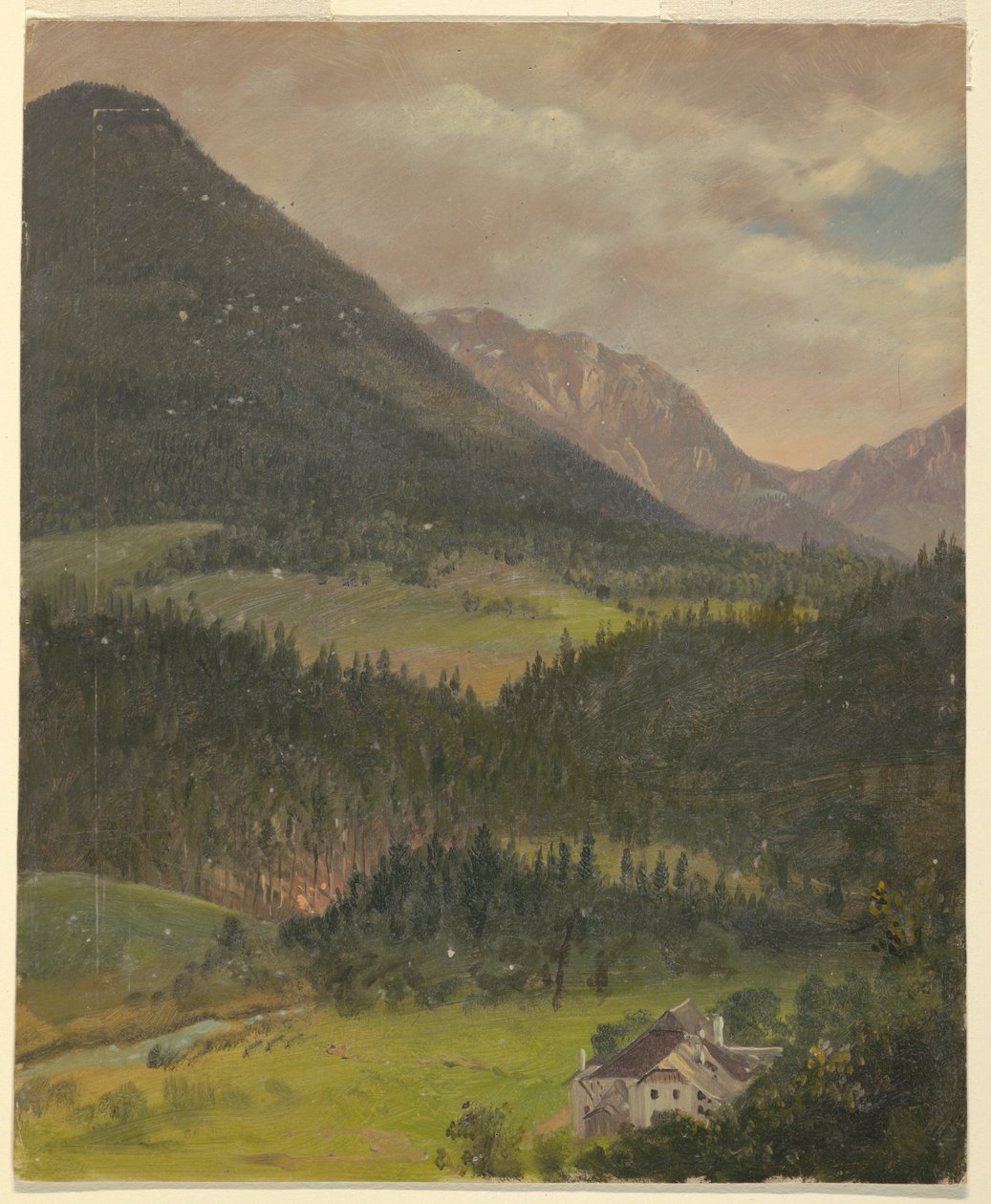 Baijerin alppimaisema tekijältä Frederic Edwin Church