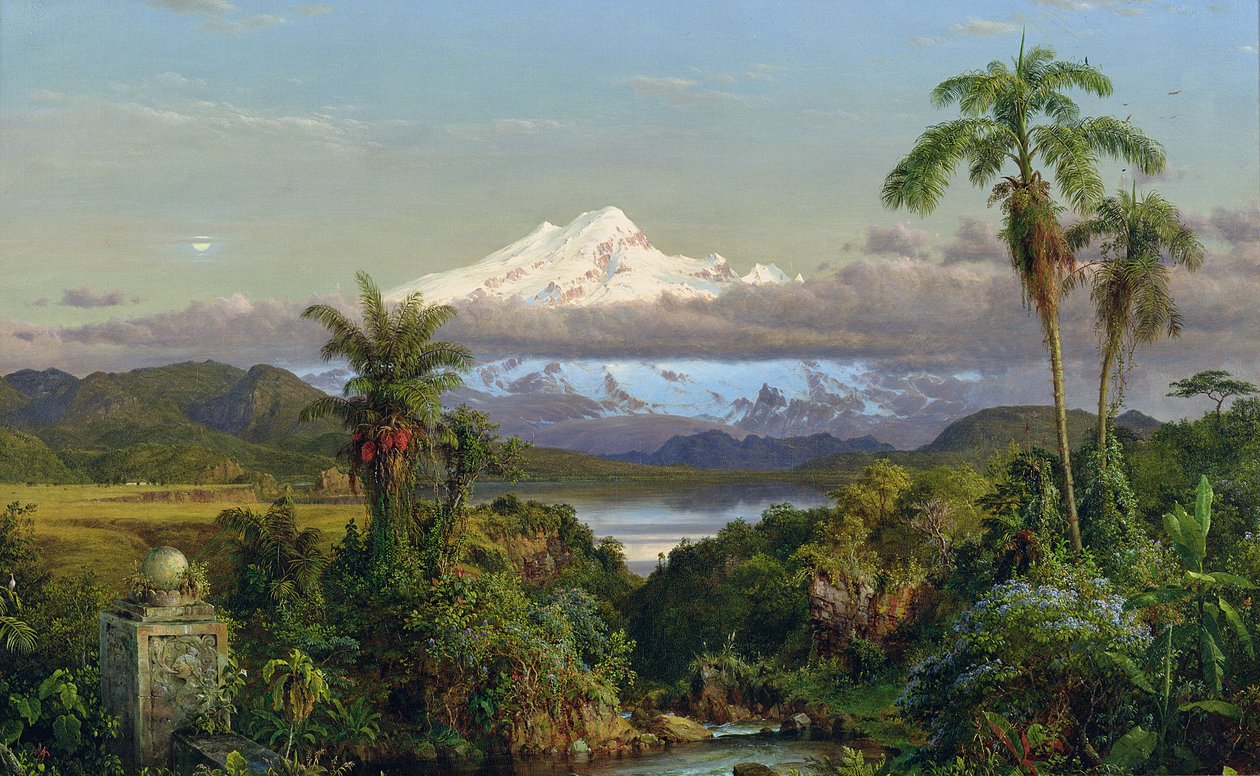 Cambe, 1858 tekijältä Frederic Edwin Church