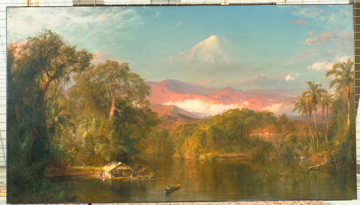 Chimborazo, 1864 tekijältä Frederic Edwin Church