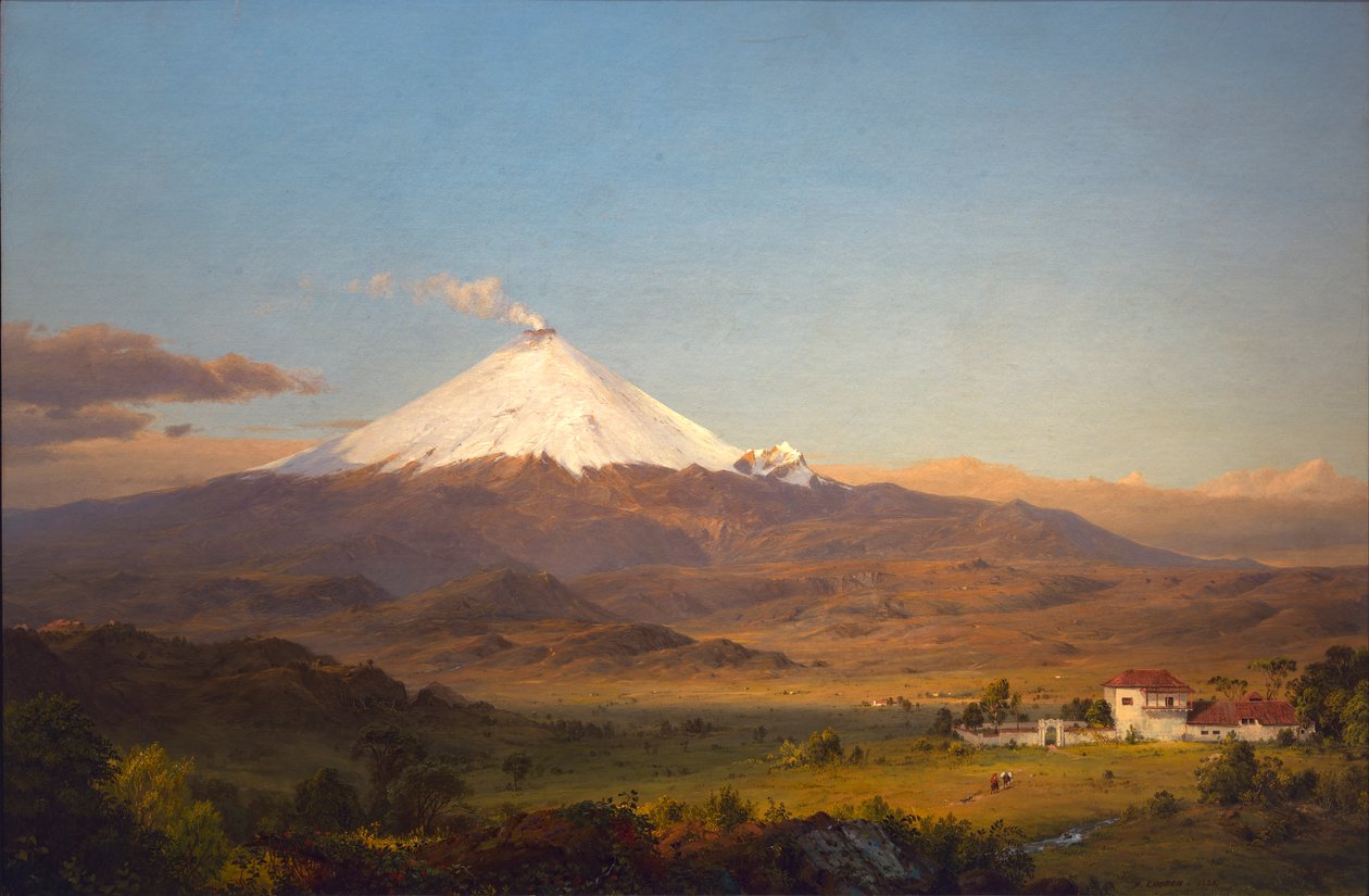 Cotopaxi, 1855. tekijältä Frederic Edwin Church