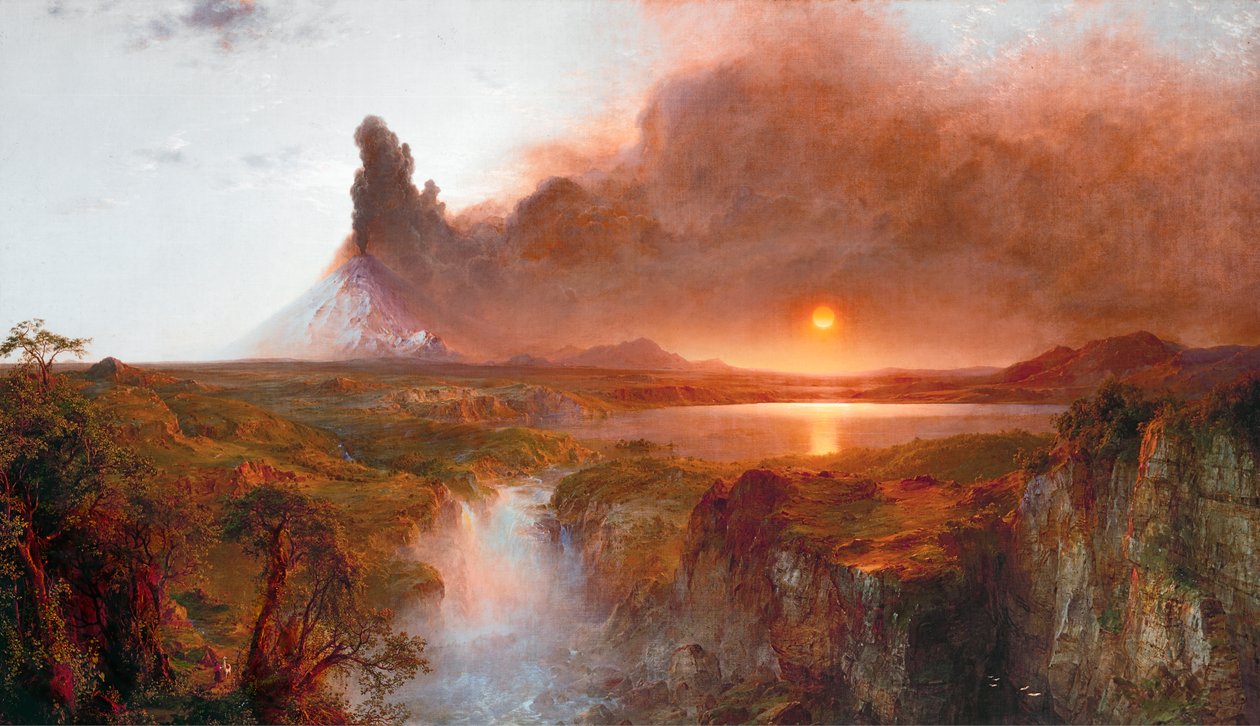 Huonekalut ja erilaiset esineet 1100- ja 1300-luvuilta tekijältä Frederic Edwin Church