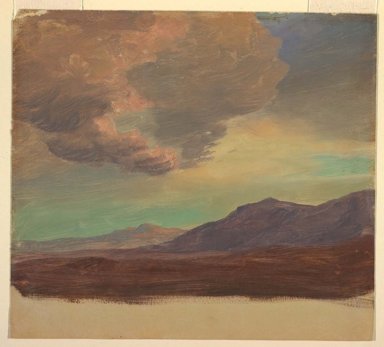 Maisema, lähellä Palestiinaa tai Syyriaa tekijältä Frederic Edwin Church