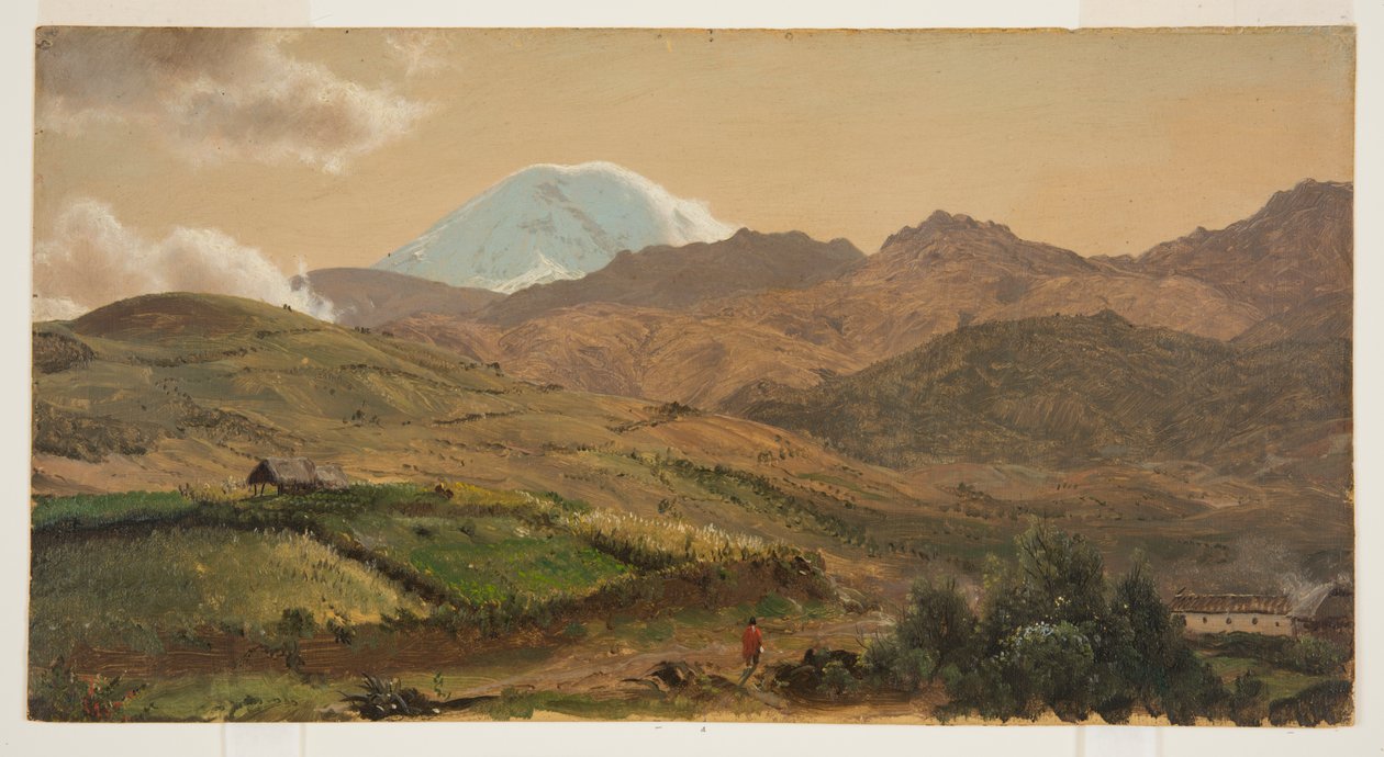Mount Chimborazo, Ecuador tekijältä Frederic Edwin Church