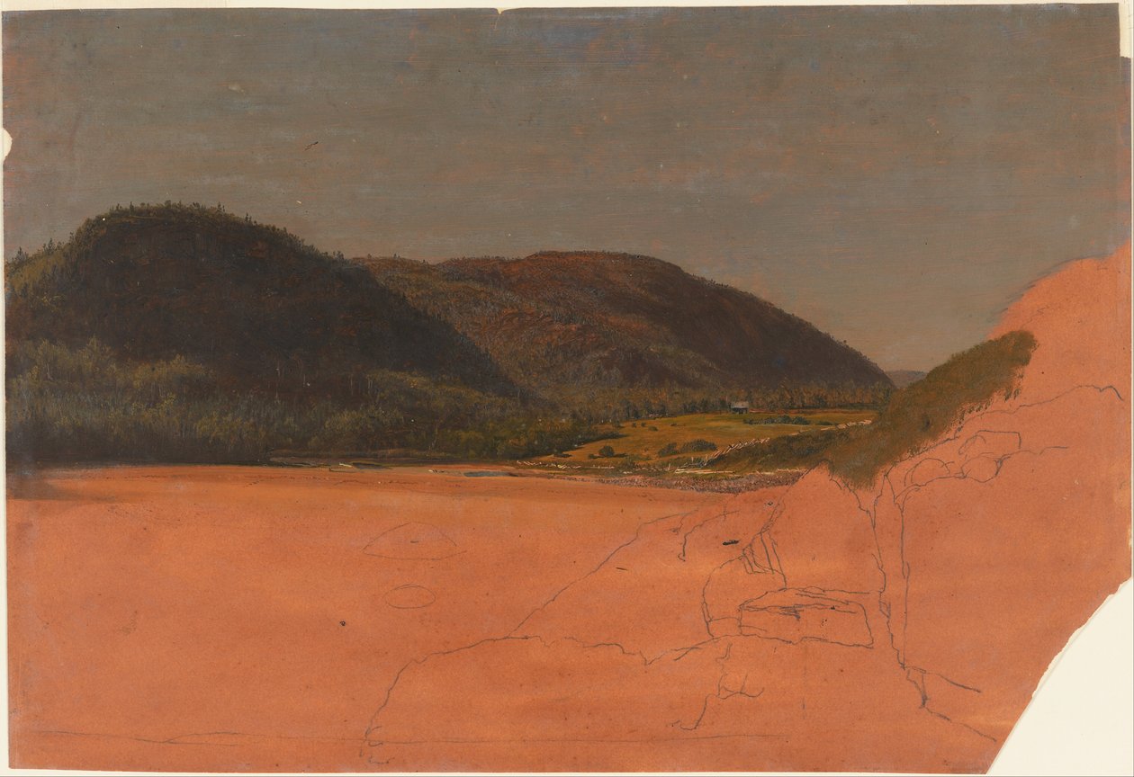 Mt. Desert Island , maisema tekijältä Frederic Edwin Church