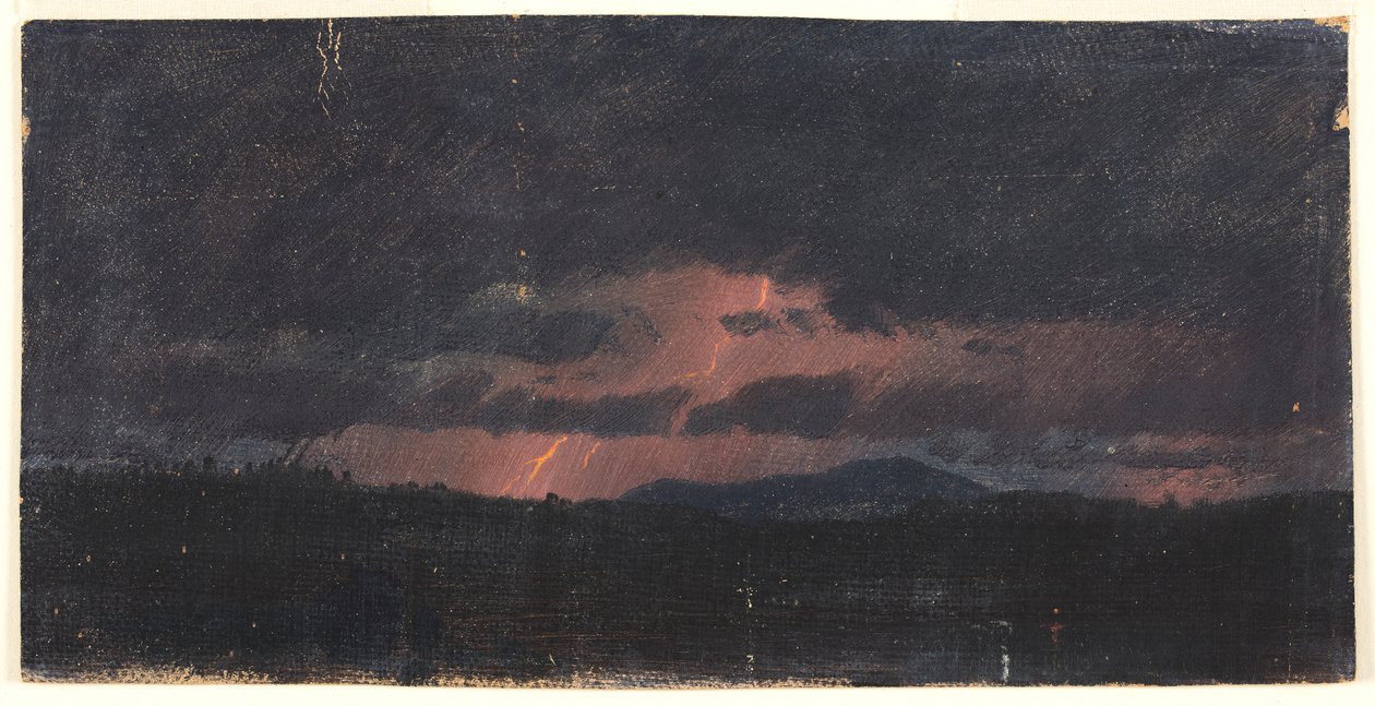 Myrsky Hudson Valleyn yllä tekijältä Frederic Edwin Church