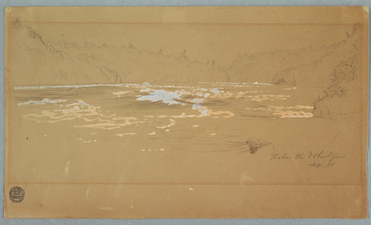 Joki "Pyöreän alla" tekijältä Frederic Edwin Church