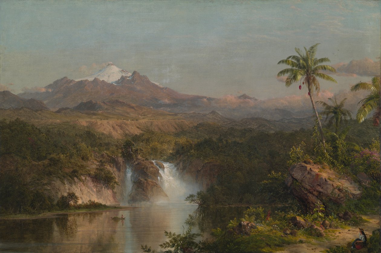 Näkymä Cotopaxista, 1857. tekijältä Frederic Edwin Church