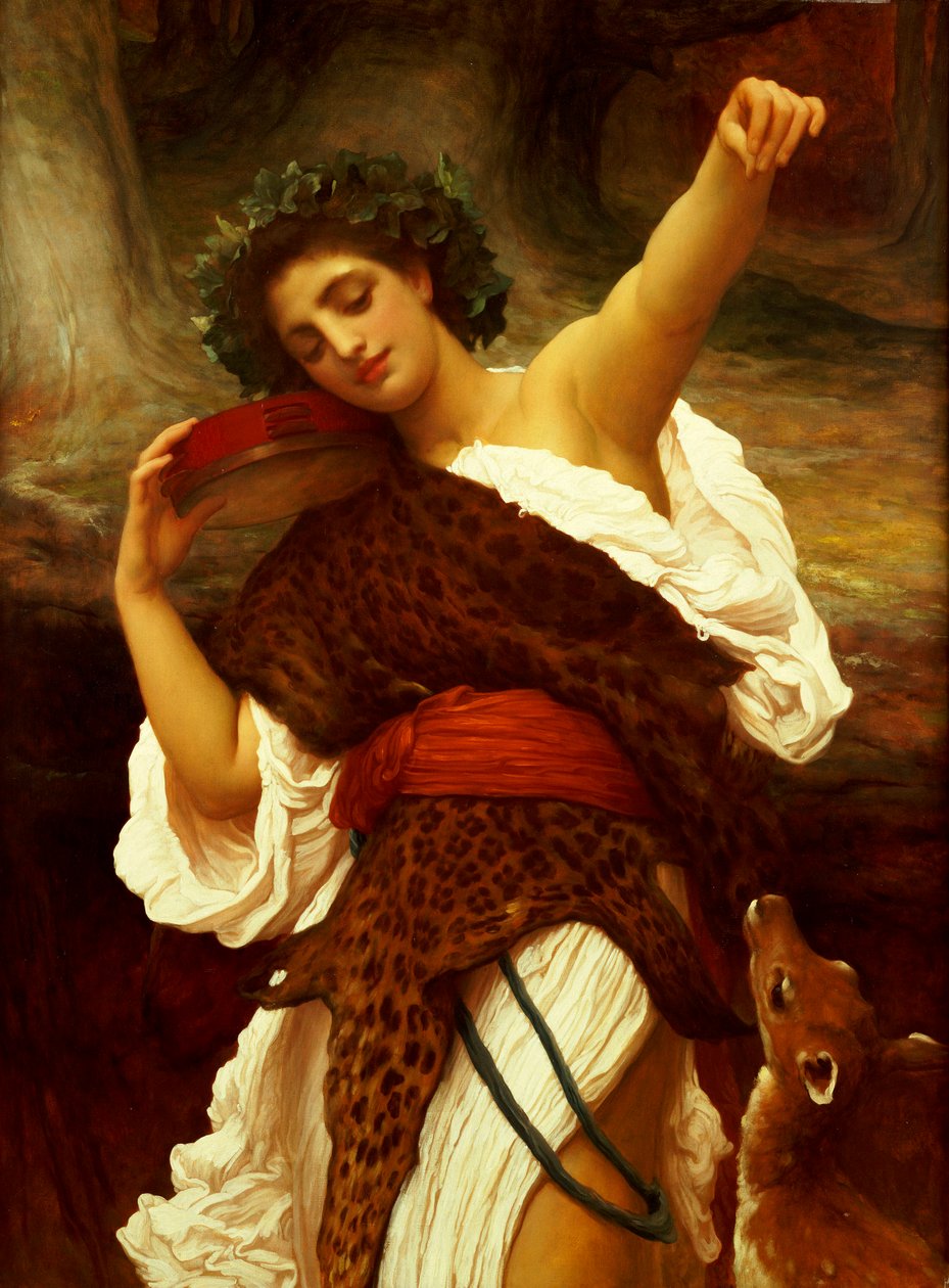 Bacchanati, 1895 tekijältä Frederic Leighton