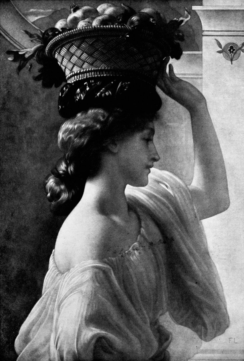Eukaris, c1863, 1912 tekijältä Frederic Leighton