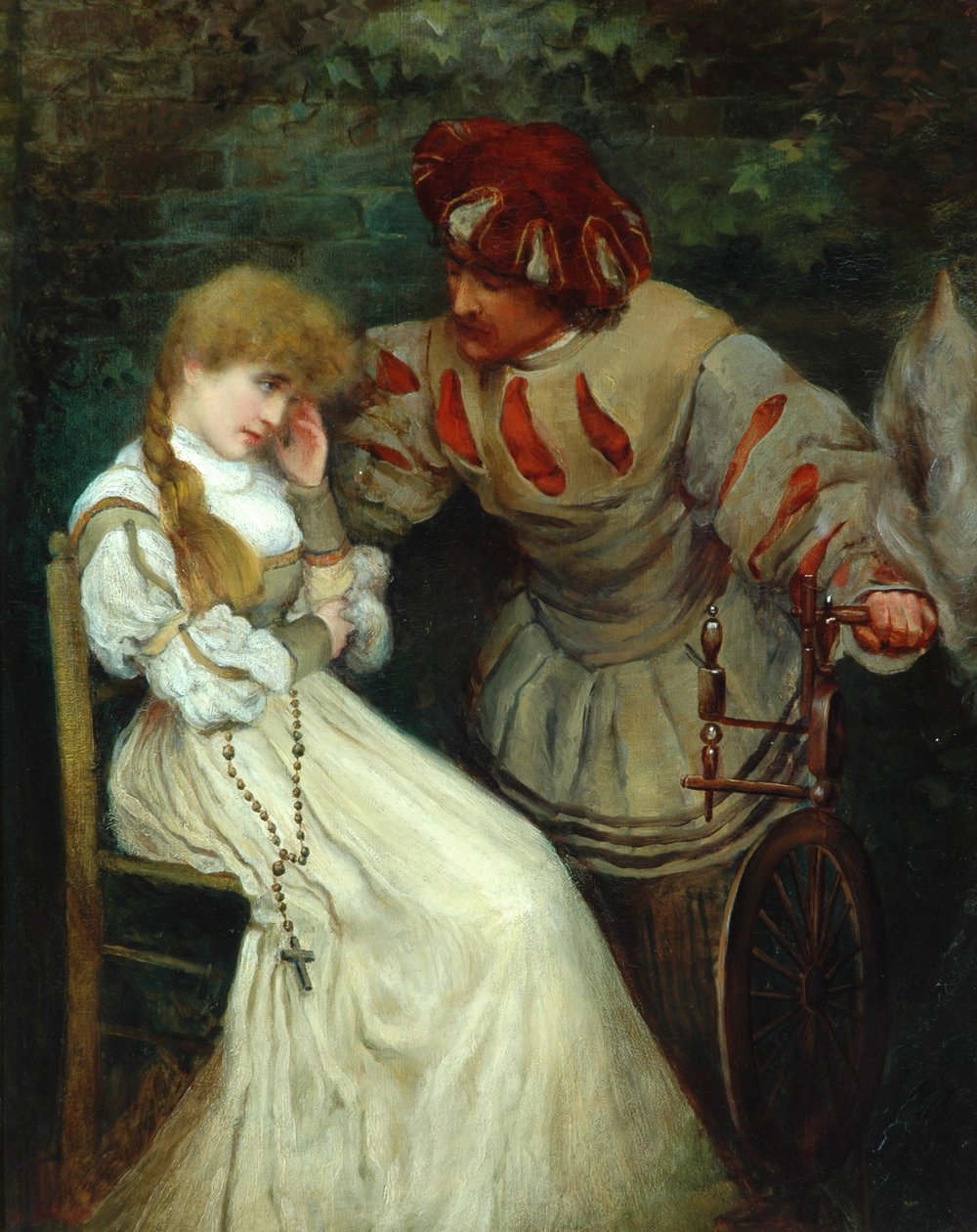 Faust ja Marguerite, 1855-93 tekijältä Frederic Leighton