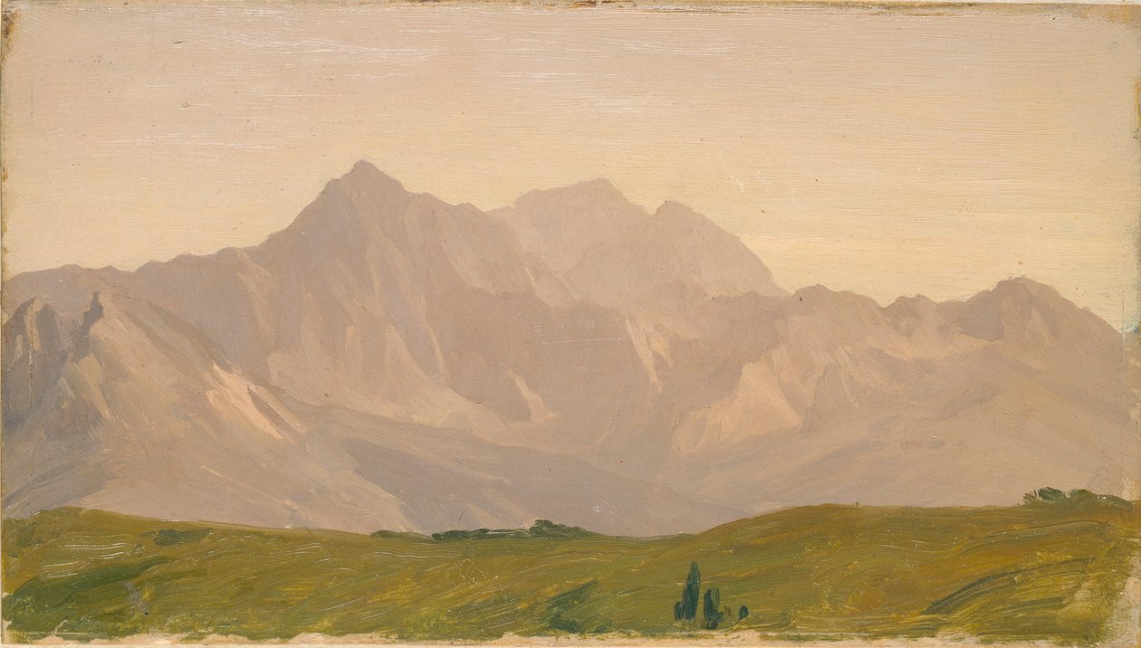 Monte Croce, 1800-luvun loppu tekijältä Frederic Leighton