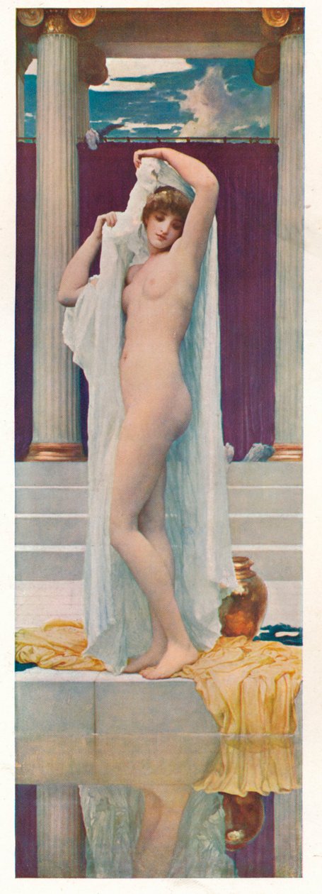 The Bath of Psychen, 1890. tekijältä Frederic Leighton
