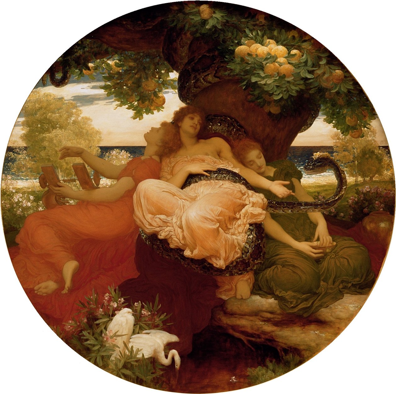 Hesperidien puutarha tekijältä Frederic Leighton