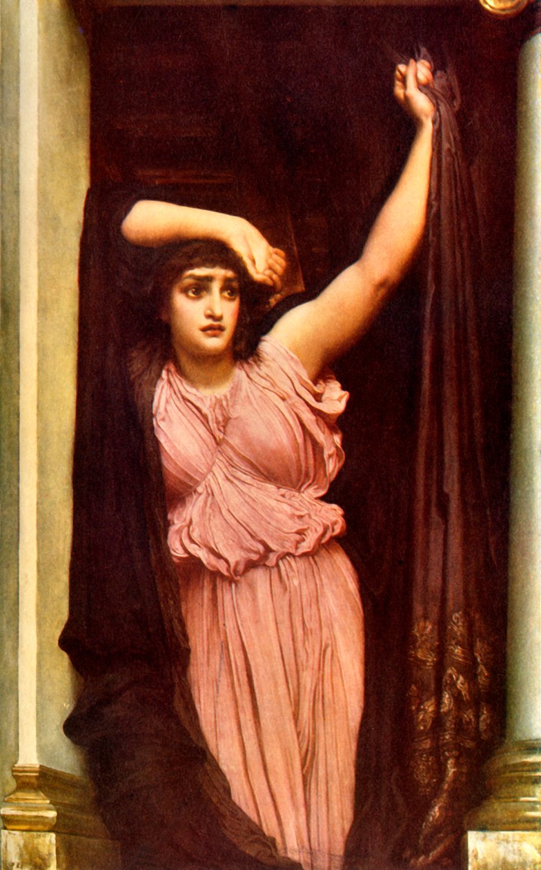 "The Last Watch of Hero", 1887, c1915. tekijältä Frederic Leighton