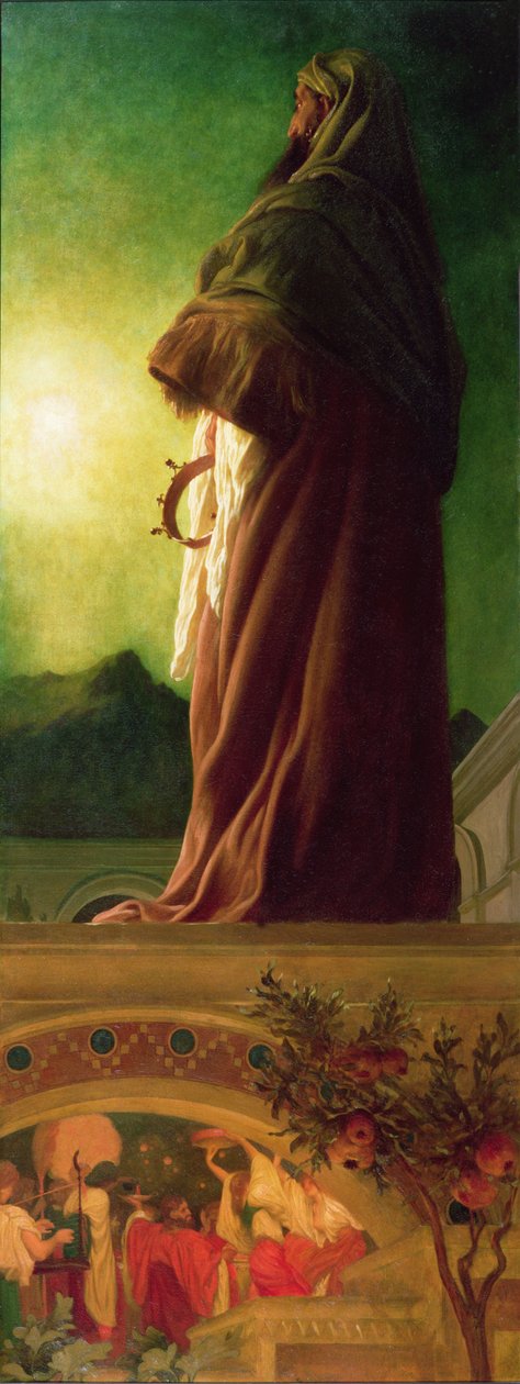 Huonekalut ja erilaiset esineet 1100- ja 1300-luvuilta tekijältä Frederic Leighton