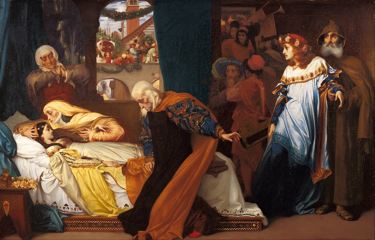 Julian teeskennelty kuolema tekijältä Frederic Leighton