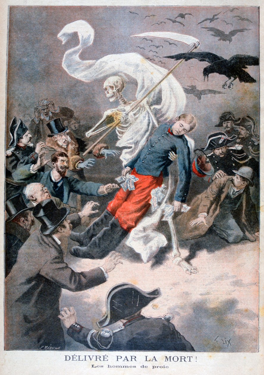 Kuoleman toimittama!, 1896 tekijältä Frederic Lix