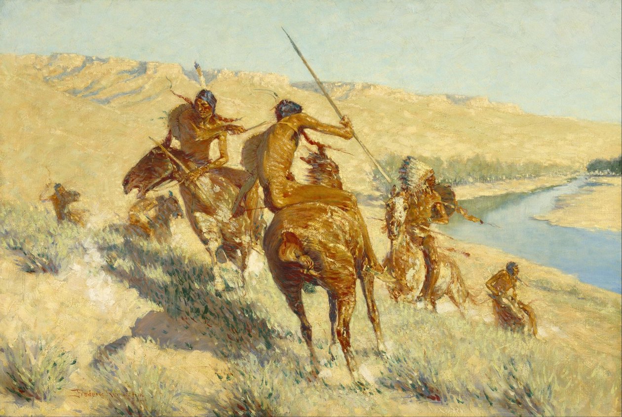 Buffalo Gunin jakso tekijältä Frederic Remington