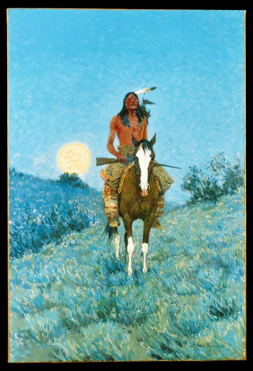 Outlier, 1909 tekijältä Frederic Remington