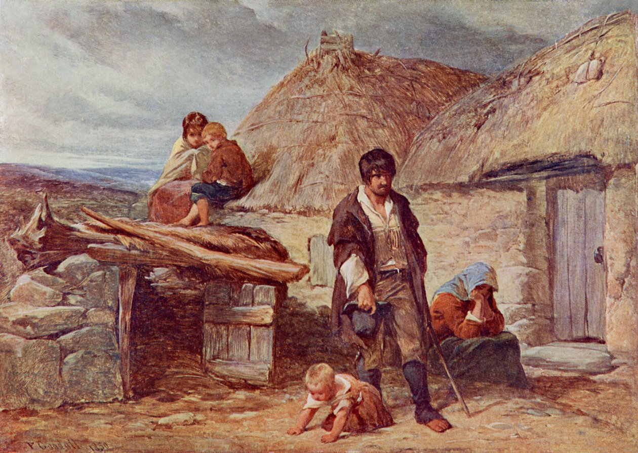 Irlantilainen häätö tekijältä Frederick (after) Goodall