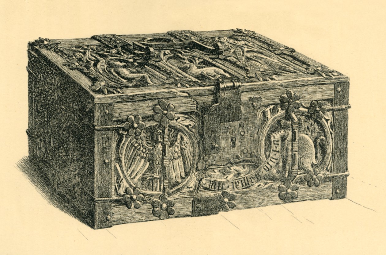 Arkku, c1400, 1881. tekijältä Frederick Albert Slocombe