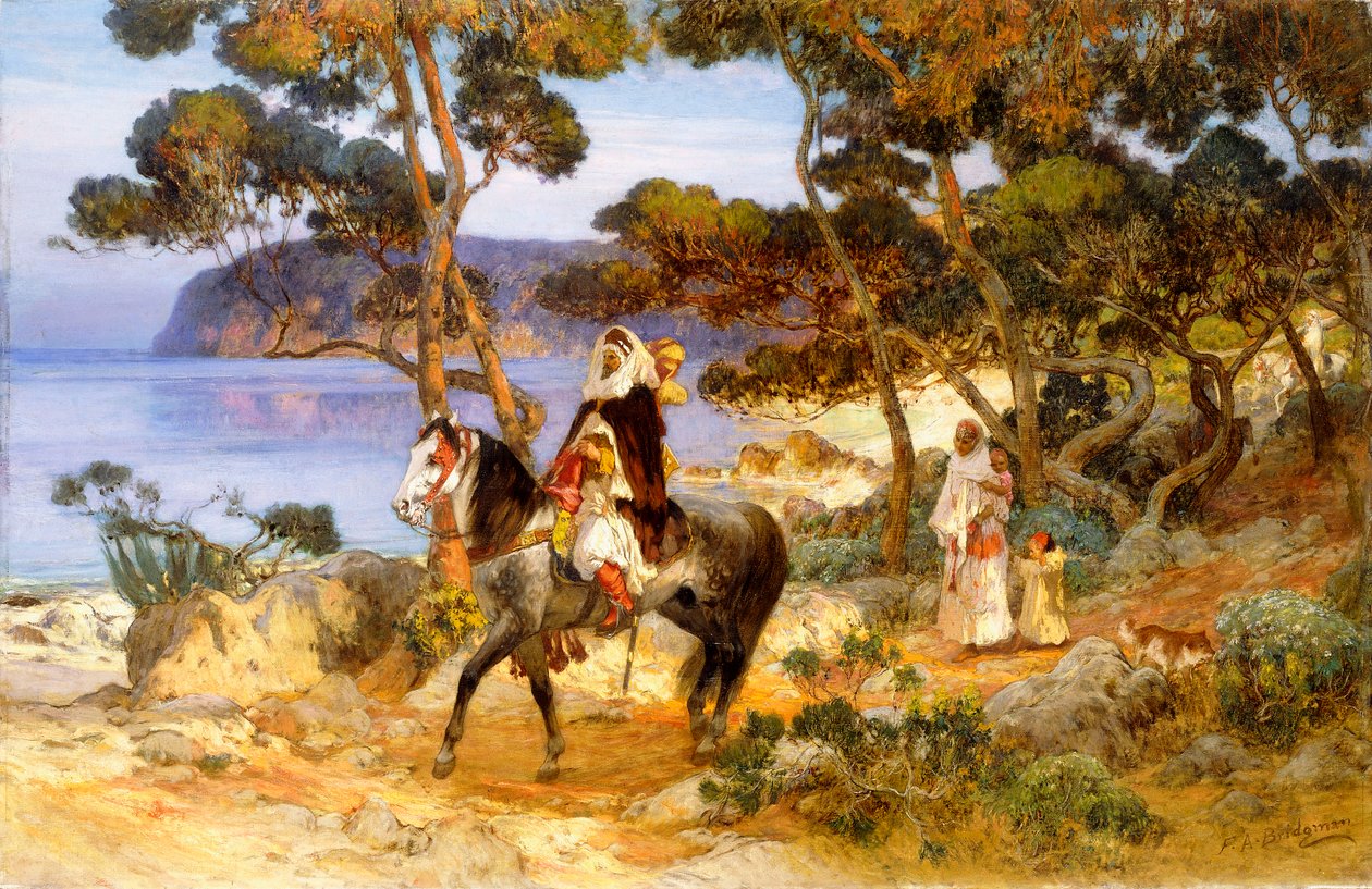 Rannikkopolku, tekijältä Frederick Arthur Bridgman