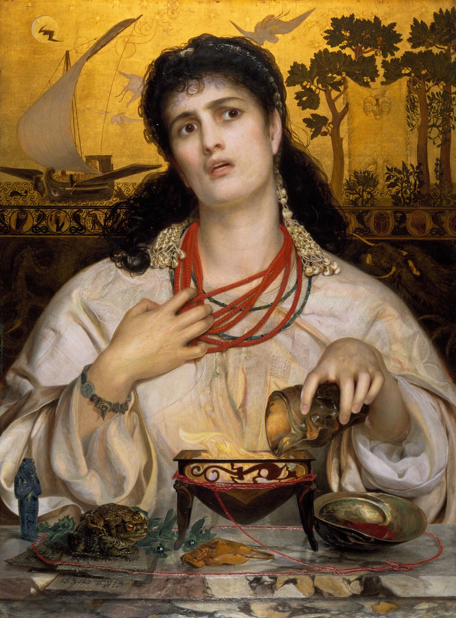 Medea, 1868. tekijältä Frederick Augustus Sandys