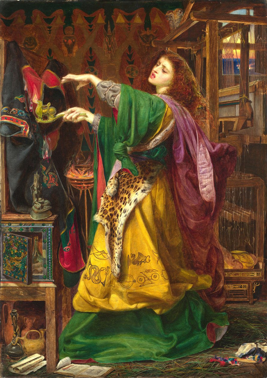 Morgan-le-Fay, 1864. tekijältä Frederick Augustus Sandys