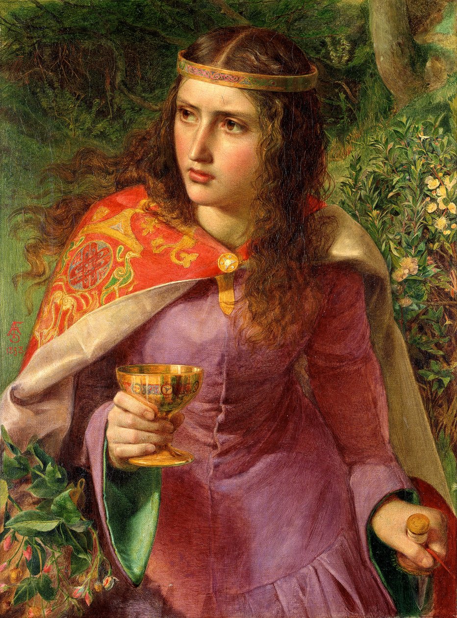 "Kuningatar Eleanor", 1858 tekijältä Frederick Augustus Sandys