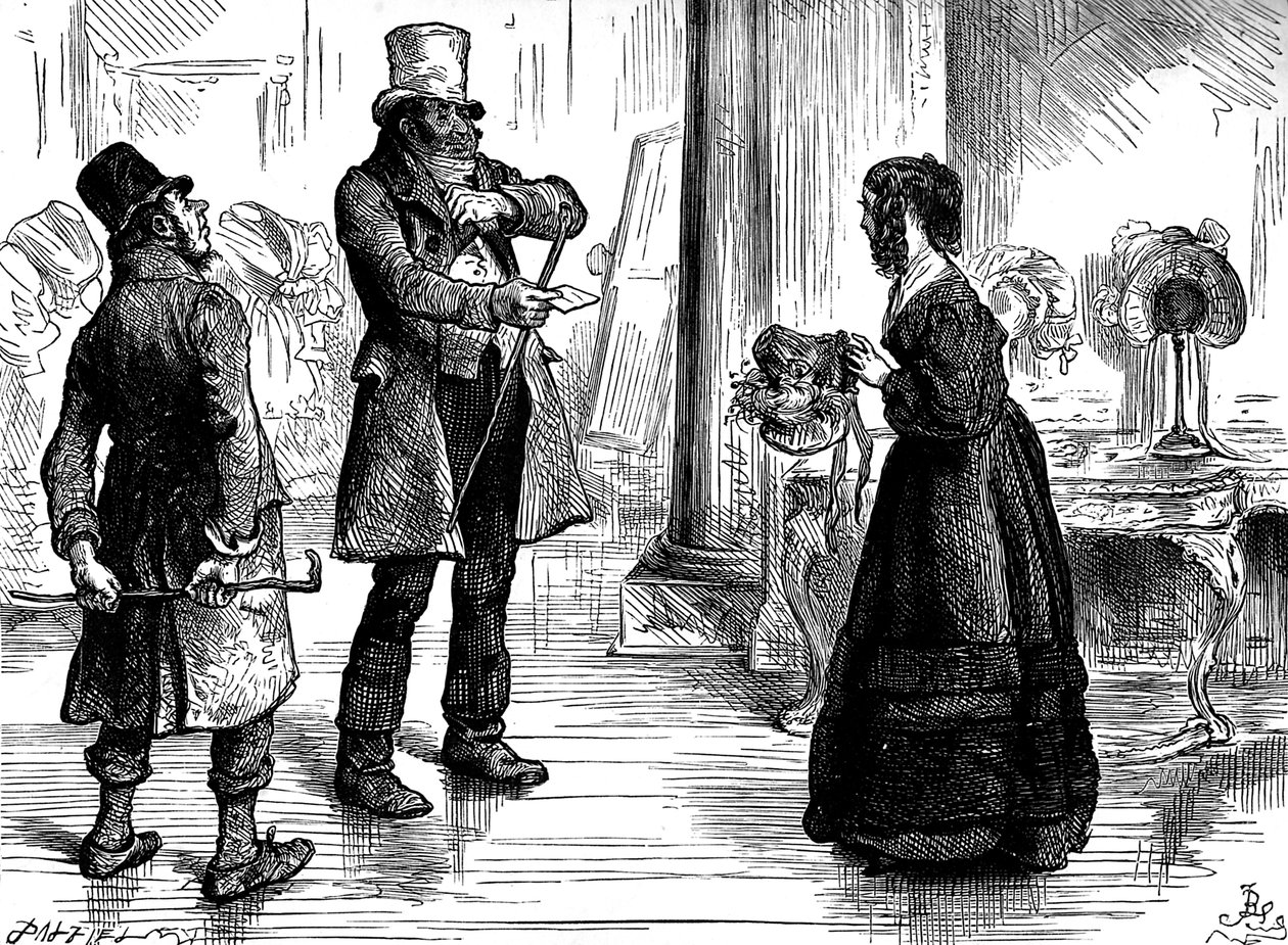 Charles Dickensin Nicholas Nickleby tekijältä Frederick Barnard