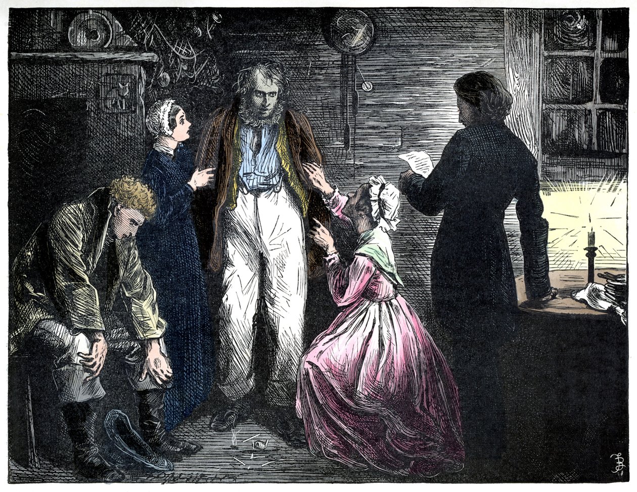 Charles Dickensin David Copperfield tekijältä Frederick Barnard