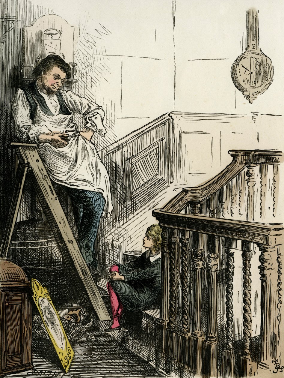 Dombey ja poika Charles Dickens tekijältä Frederick Barnard