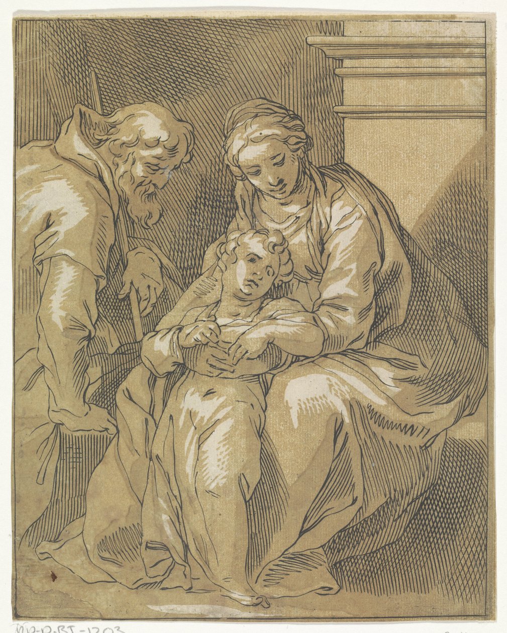 Pyhä perhe tekijältä Frederick Bloemaert