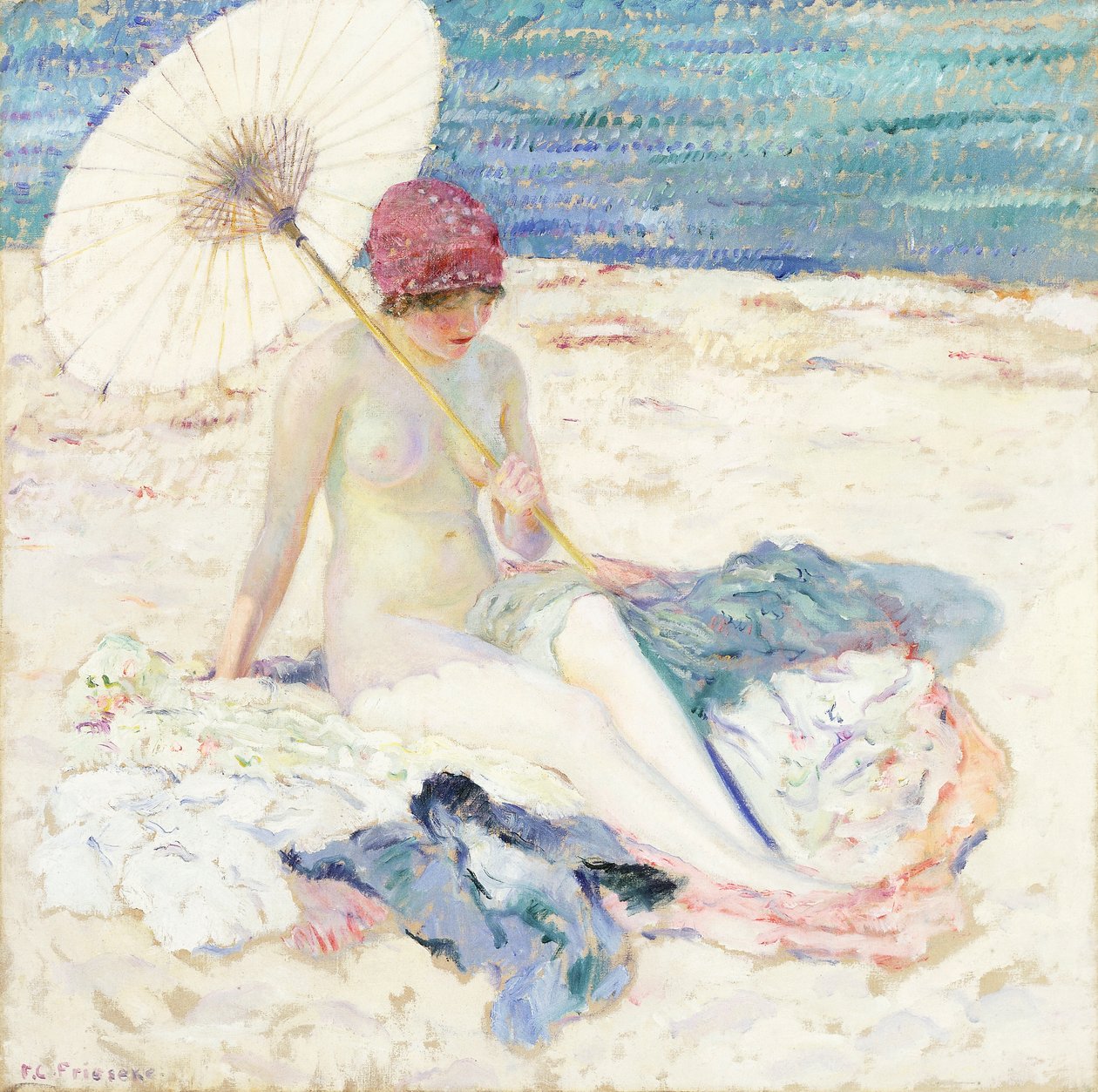Rannalla tekijältä Frederick Carl Frieseke