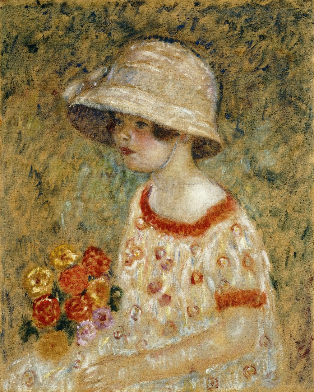 Frances Kilmerin muotokuva tekijältä Frederick Carl Frieseke