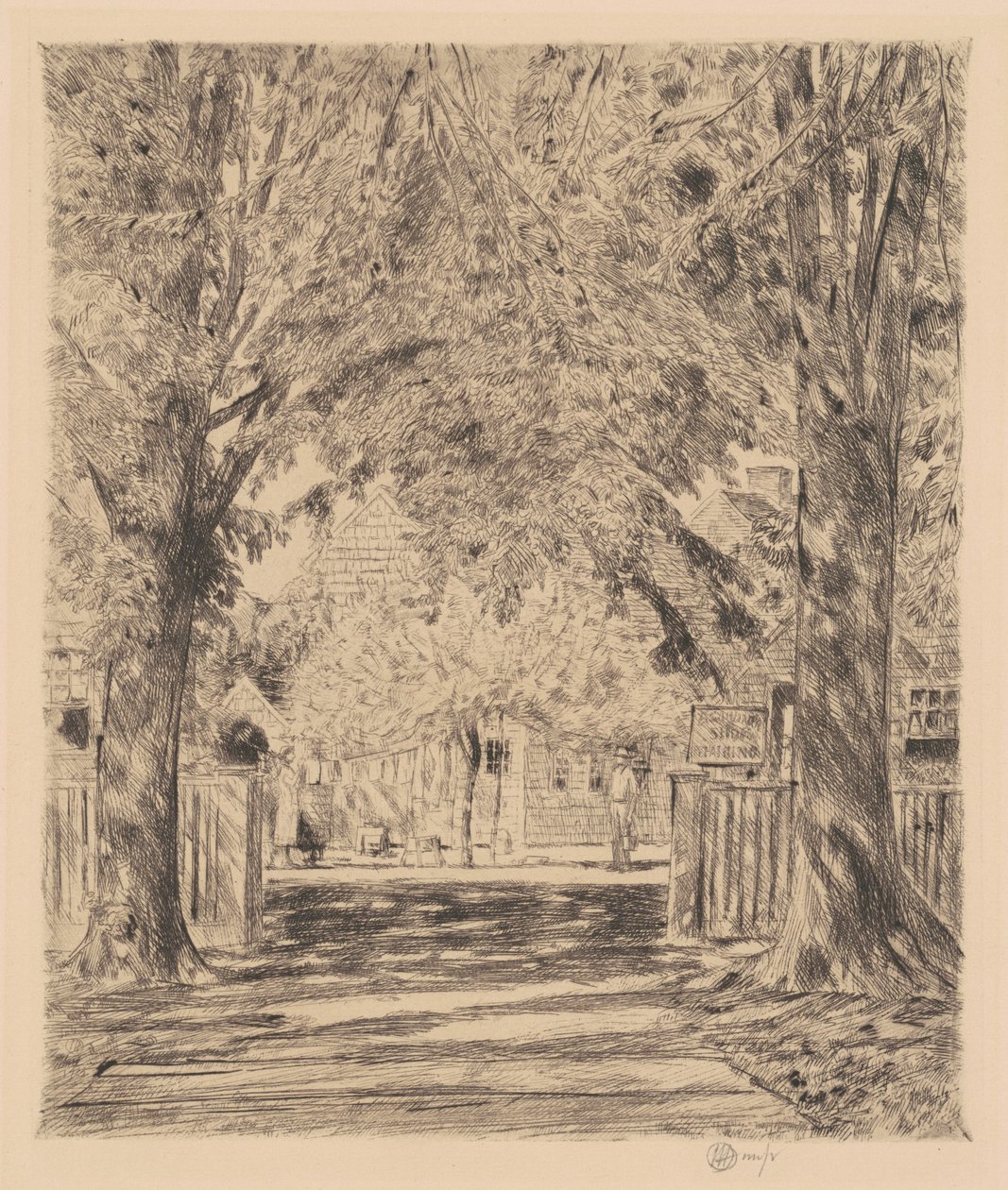 Easthamptonin idylli, 1923. tekijältä Frederick Childe Hassam