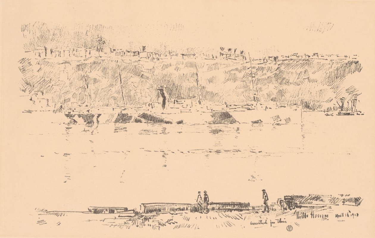 Naamiointi, 1918. tekijältä Frederick Childe Hassam