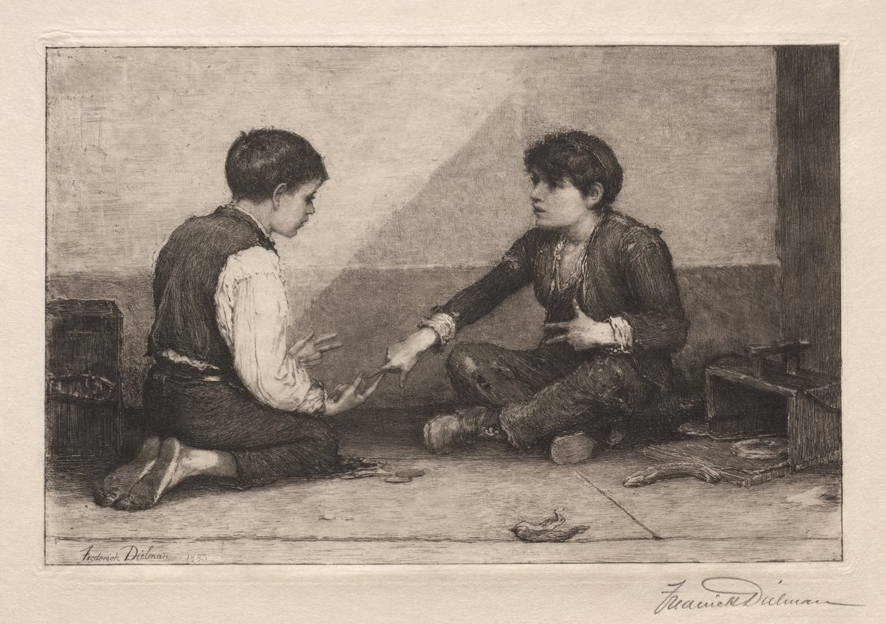 The Mora Players, 1883. tekijältä Frederick Dielman
