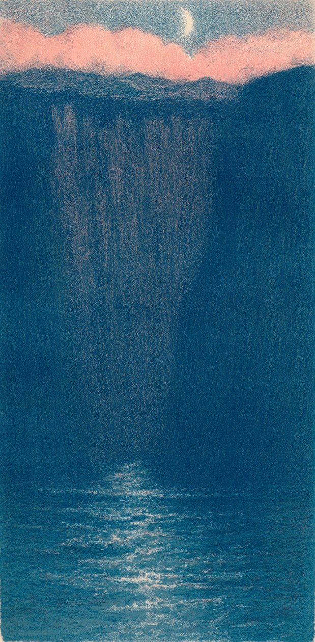 "Auto-Lithograph by F. F. Foottet", c1900 tekijältä Frederick Francis Foottet