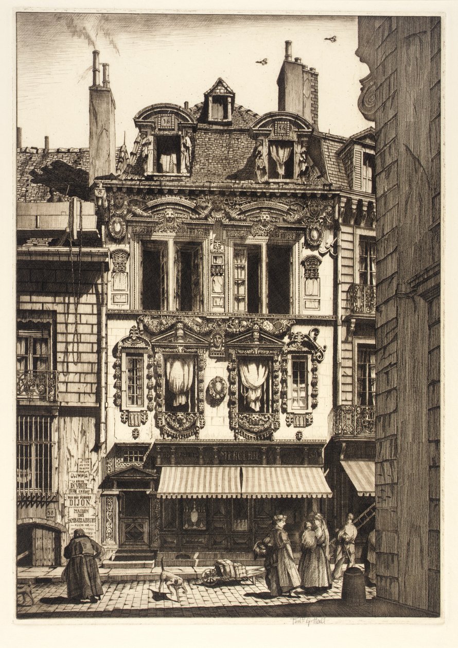 Maison des Ambassadeurs, Dijon tekijältä Frederick G. Hall