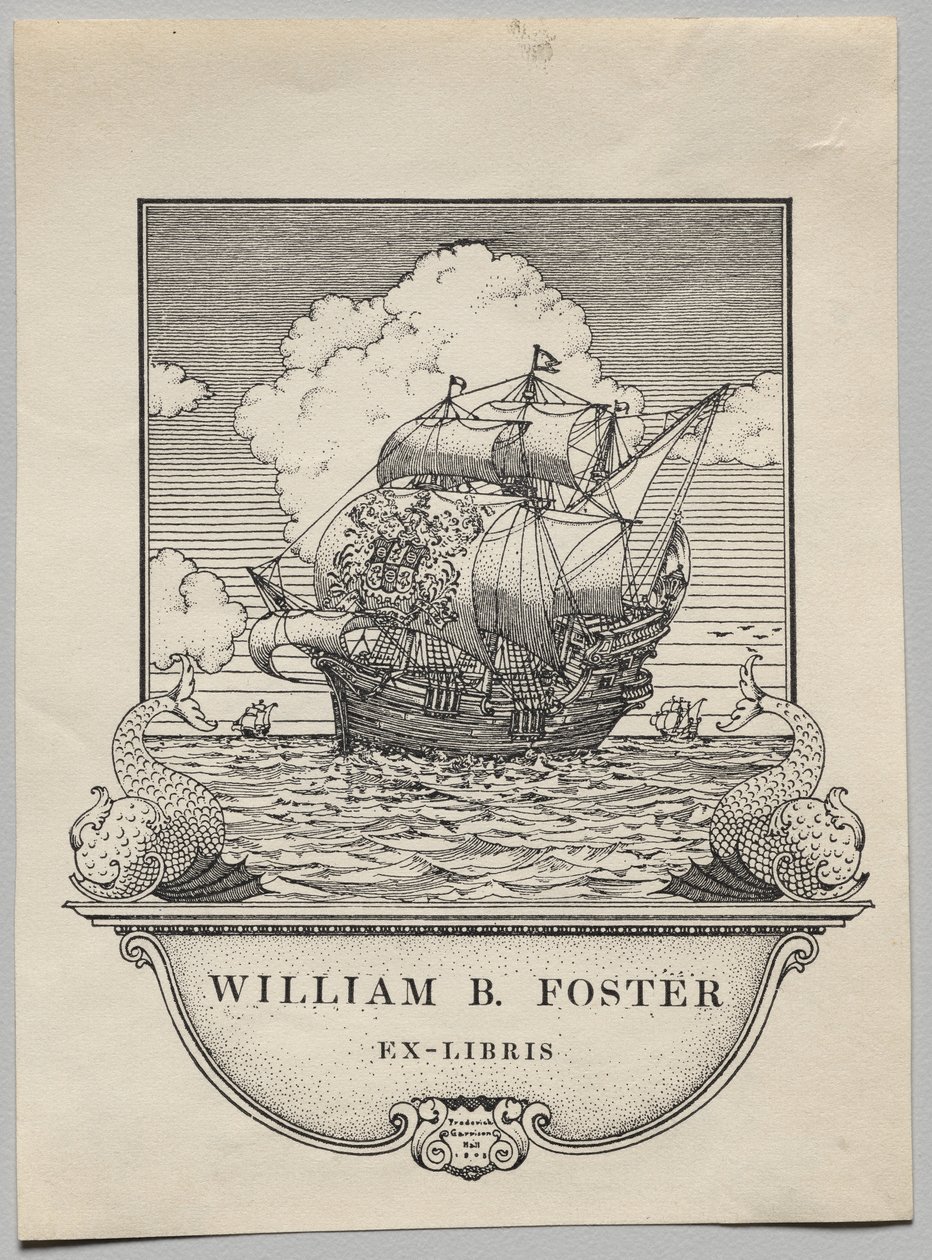 Kirjakilpi: William B. Foster tekijältä Frederick Garrison Hall