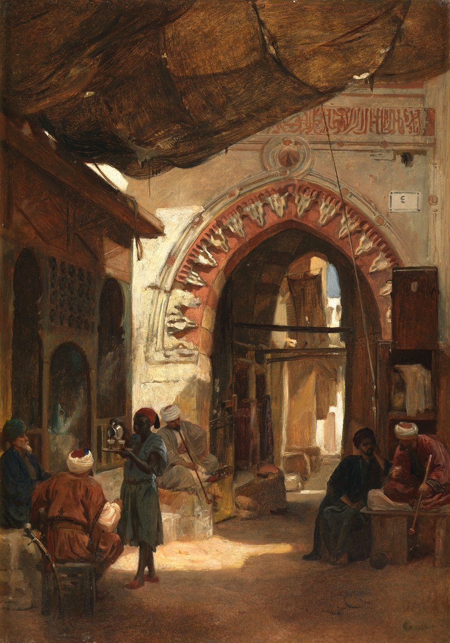 Suuri basaari, Kairo tekijältä Frederick Goodall