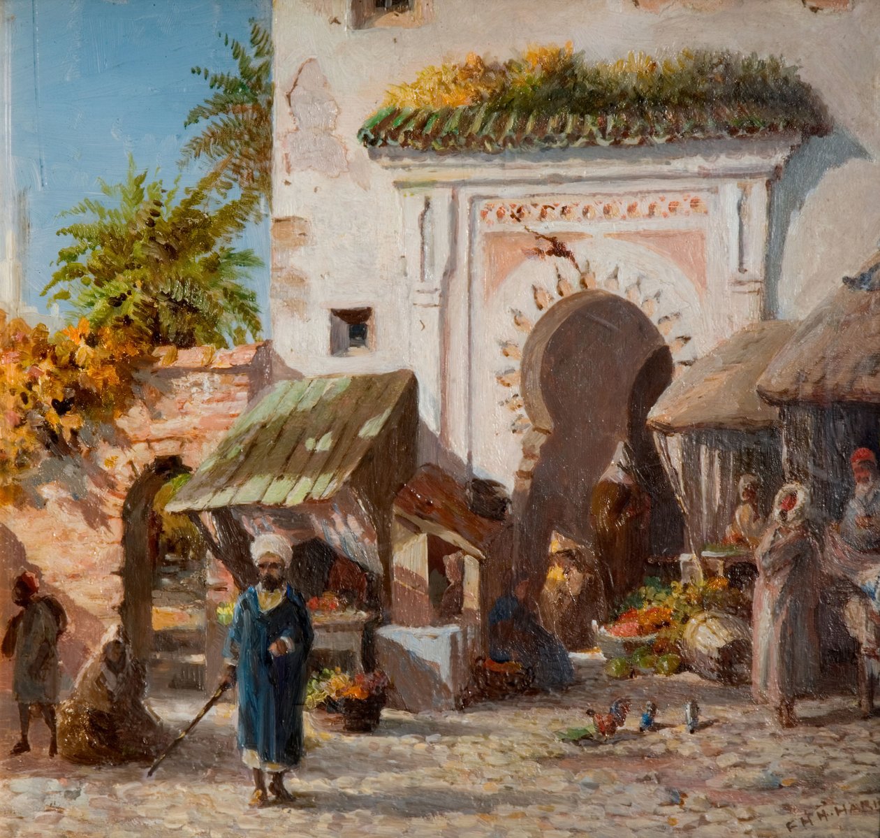 Tangerissa, 1880. tekijältä Frederick Henry Howard Harris