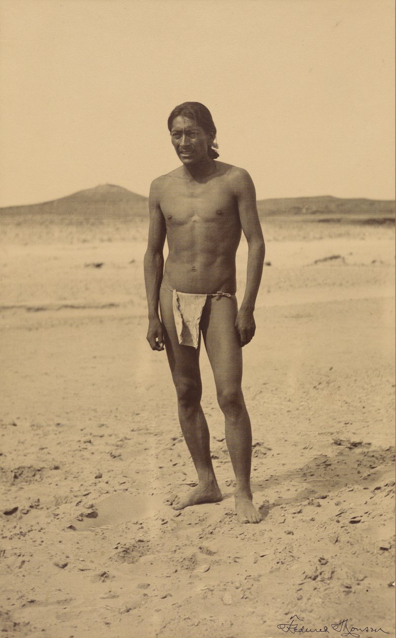 [Amerikan intiaani mies] tekijältä Frederick I. Monsen