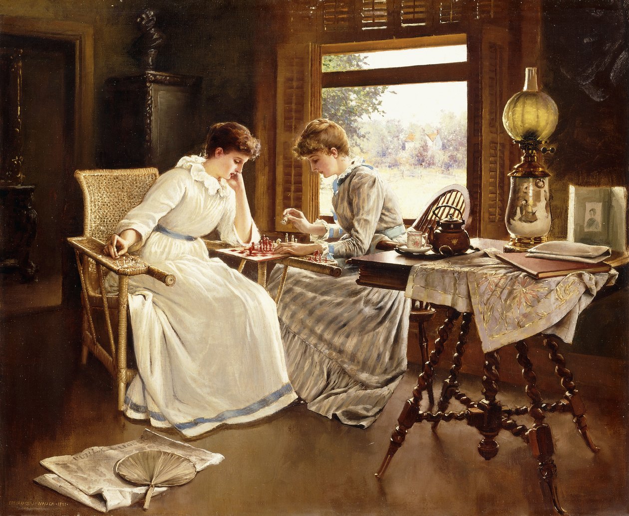 Shakinpelaajat tekijältä Frederick Judd Waugh